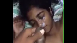 Cute step sister cumshot on face by brother Videos