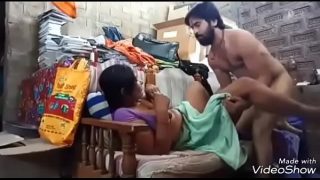 Horny Indian mom hard fuck with boy next door