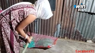 Punjabi  Maid Fucked Standing Style Pussy With Horny House Owner Video