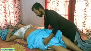 Village maid having so much pleasure with new owner
